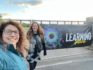 Alison Grieve and Martina Zupan attending Inspiring Learning Festival in Scottish Borders - Scottish Education