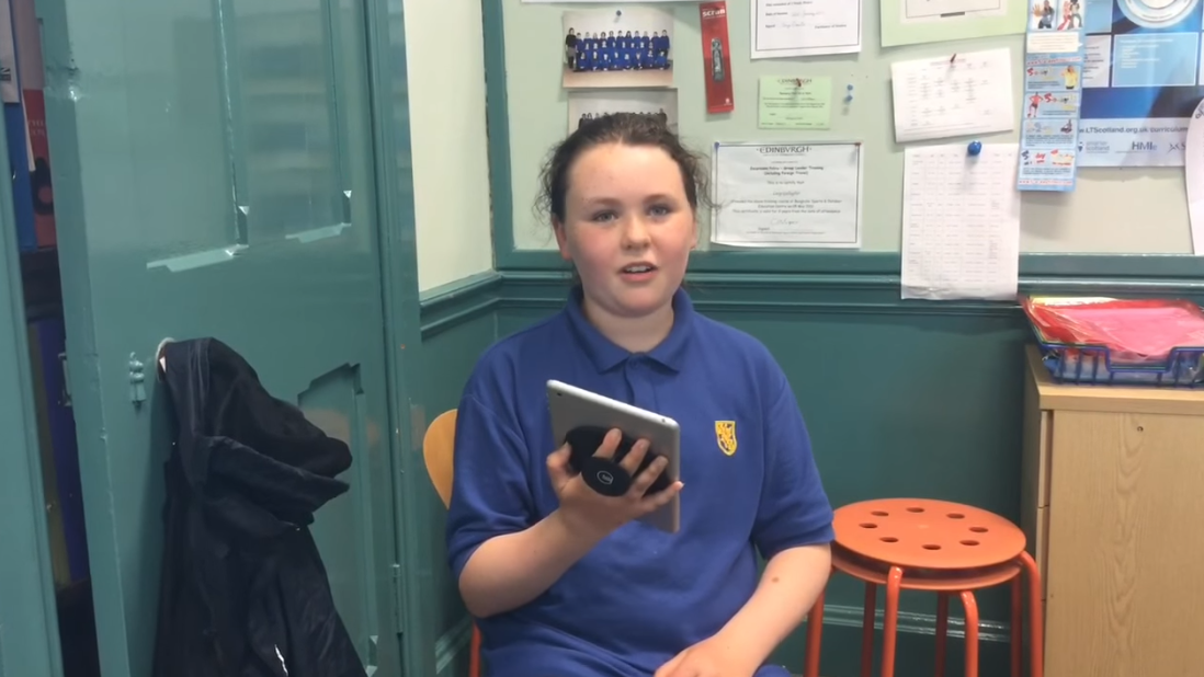 G-Hold Education - holding hands with Sciennes Primary School P7