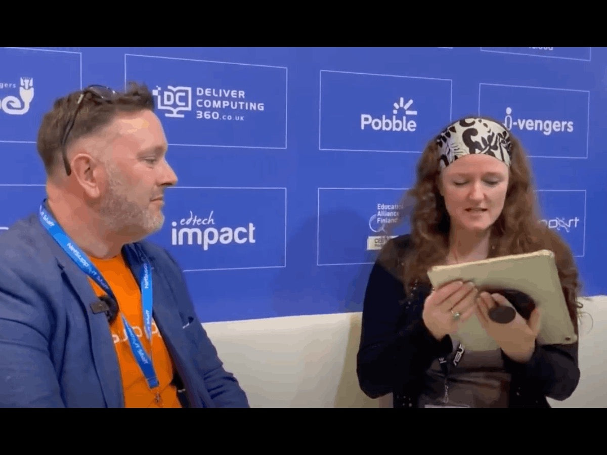 G-Hold at BETT on check it out show with Mark Anderson