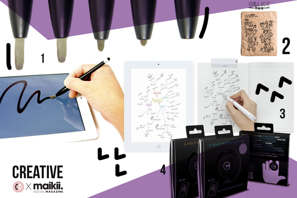 G-Hold tablet holder named a Smart Gadget for Creatives by Coffeedential