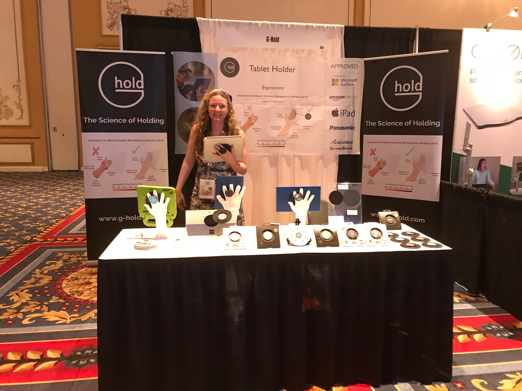 G-Hold® | Ergonomic Tablet Holders | Phone Holders 