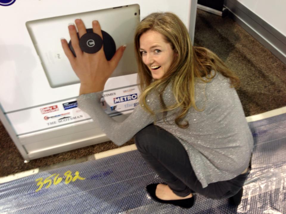 All hands on deck for G-Hold Tablet Holders at CES 2015