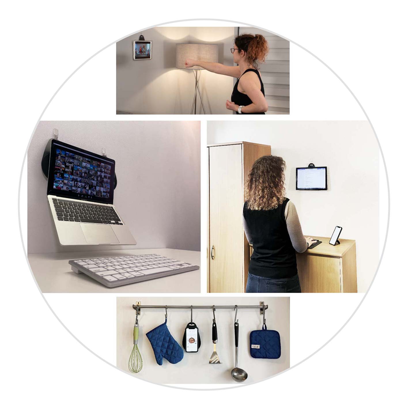 Home Hang, hang your device to correct height