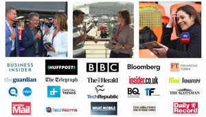 G-Hold in the press, The Guardian,The Telegraph, Insider Magazine, Tech Republic, Eilidh Barbour, Sky sports, Lee McKenzie, Daily Mail, Dragons Den, BBC, The Scotsman, Huffington Post, Bloomberg, Financial Times, Business Insider, Channel 4, Formula 1