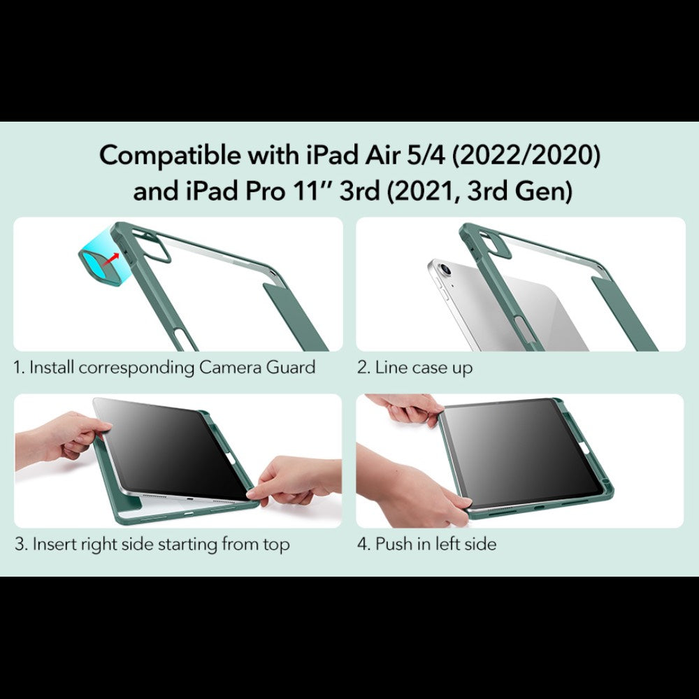 iPad Air 5/4 and Pro 11” Rebound Hybrid Case Pro - ESR