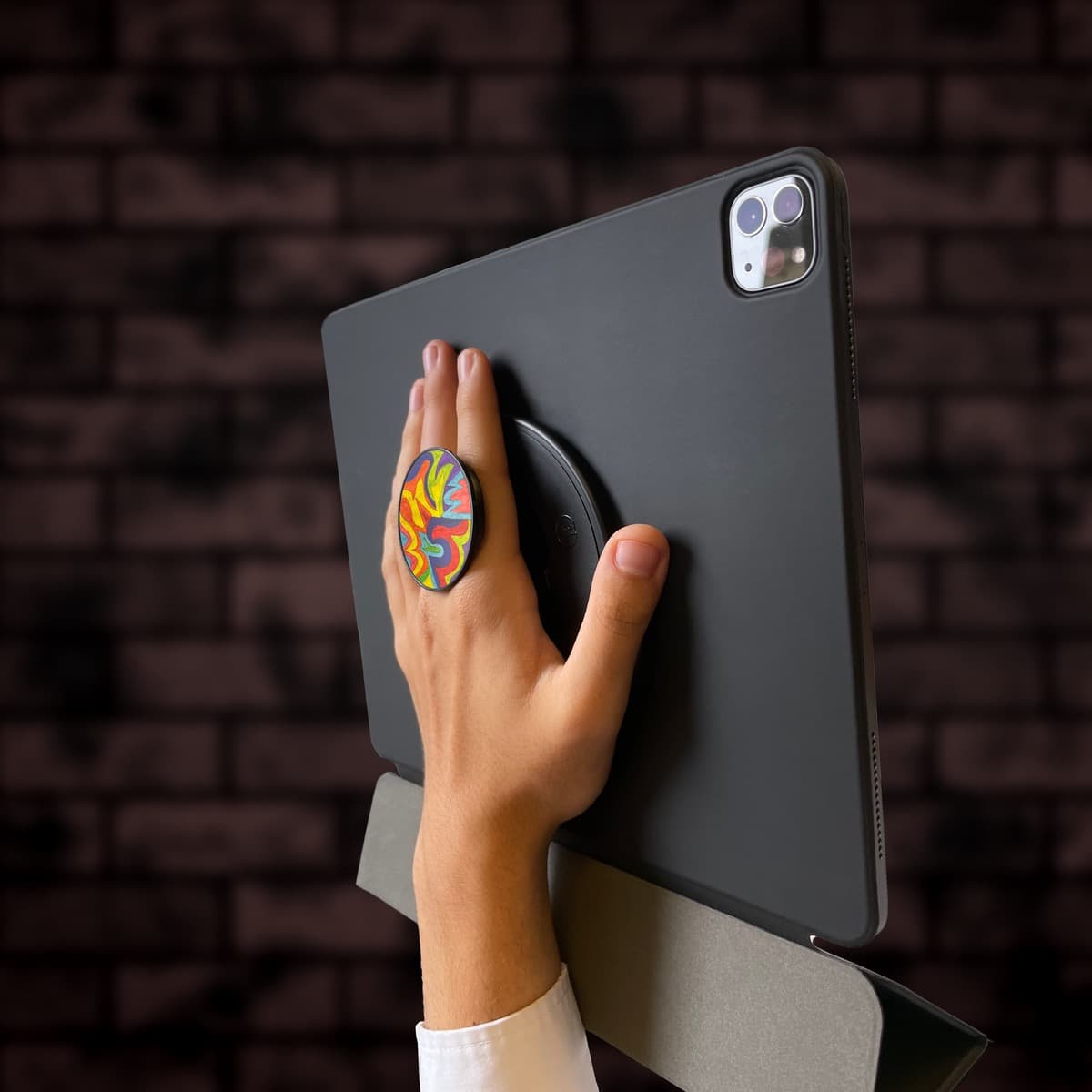 QPHWHFQ Soporte Universal Para Tablet Con Base Giratoria 360 - Foto 7