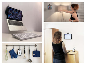 G-Hold Screen riser desk riser, desktop riser screen hook, universal ergonomic screen riser