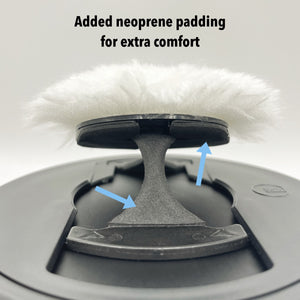 Ergonomic Fluffy Tablet Holders | Phone Holders | G-Hold  hygge tablet holder, neoprene comfort padding